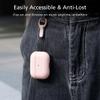 alto Italian Leather Case Cover Compatible AirPods Pro 2nd Generation 2022 Women Men Protective Hard Shell Supports Wireless Charging LED Visible (Misty Pink, AirPods Pro 2) view 3