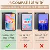 Case for Galaxy Tab S6 Lite 10.4 2022/2020, Smart Stand Back Cover Auto Wake/Sleep for Samsung Tab S6 Lite 10.4 inch Tablet [SM-P610/P613/P615/P619]Watercolor Dinosaur view 2