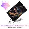 Case for Galaxy Tab S6 Lite 10.4 2022/2020, Smart Stand Back Cover Auto Wake/Sleep for Samsung Tab S6 Lite 10.4 inch Tablet [SM-P610/P613/P615/P619]Watercolor Dinosaur view 3