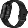 Baaletc Compatible with Fitbit Inspire 3 Bands for Men Women, Soft Silicone Sport Wristband Strap Band Bracelets for Inspire 3, Small Large (Black-, Small:5.5"-7.1" Wrist) view 2