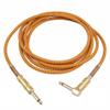 GXMRHWY Double Shielded 22Awg Straight Head to Right 6.35mm Male to Male Electric Guitar Audio Cable 3Meter view 2