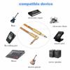 GXMRHWY Double Shielded 22Awg Straight Head to Right 6.35mm Male to Male Electric Guitar Audio Cable 3Meter view 3