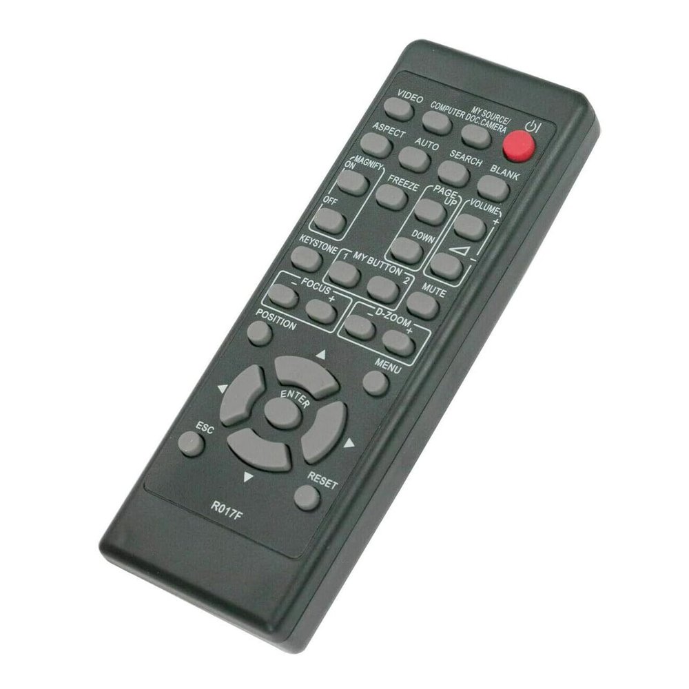 ALLIMITY R017F Replacement Remote Control Compatible with Hitachi 3LCD Projector Home Theatre CP-A221N CP-A301N CP-AW251N CP-EX250 CP-A222WN CP-A352WN CP-AW252WN CP-X2514WN CP-EX300