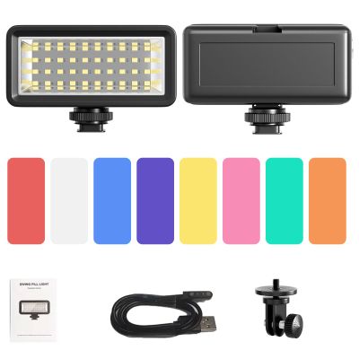 F1TP Underwater 130ft Diving Light High Power Dimmable Video LED Fill Night Light for Gopro Hero12/11/10 /9/8 /7/5/6,DJI Osmo Action,2/3,AKASO,Insta360,WOLFANG GA100,Mini Action Camera