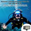 F1TP Underwater 130ft Diving Light High Power Dimmable Video LED Fill Night Light for Gopro Hero12/11/10 /9/8 /7/5/6,DJI Osmo Action,2/3,AKASO,Insta360,WOLFANG GA100,Mini Action Camera view 2