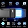 F1TP Underwater 130ft Diving Light High Power Dimmable Video LED Fill Night Light for Gopro Hero12/11/10 /9/8 /7/5/6,DJI Osmo Action,2/3,AKASO,Insta360,WOLFANG GA100,Mini Action Camera view 3