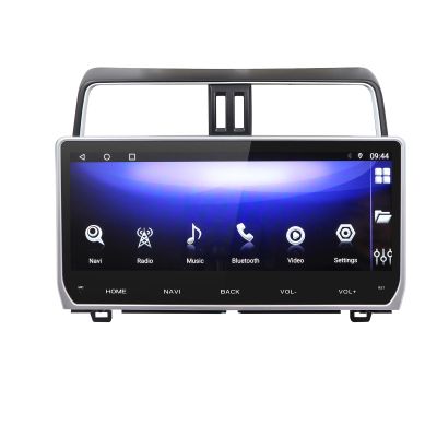 12.3 inch Car Radio for Toyota Land Cruiser Prado 150 2018 2019 2020 2011 2012 2023 Upgrade Stereo Radio Replacement with CarPlay Touch Screen Android Auto Bluetooth GPS SWC WiFi Backup Camera