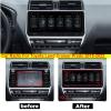 12.3 inch Car Radio for Toyota Land Cruiser Prado 150 2018 2019 2020 2011 2012 2023 Upgrade Stereo Radio Replacement with CarPlay Touch Screen Android Auto Bluetooth GPS SWC WiFi Backup Camera view 2