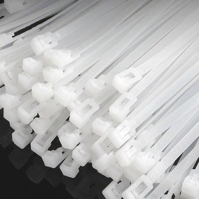 Vrgadonor Thickened And Widened Reusable Nylon Activity Tie For Home Use, White, 40cmx7.2mm/16x0.3"