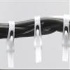 Vrgadonor Thickened And Widened Reusable Nylon Activity Tie For Home Use, White, 40cmx7.2mm/16x0.3" view 3