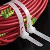 Vrgadonor Thickened And Widened Reusable Nylon Activity Tie For Home Use, White, 40cmx7.2mm/16x0.3" view 4