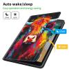 CGFGHHUY for Kindle Scribe Case - 10.2 inch Lightweight Protective PU Leather Smart Stand Cover with Auto Wake Sleep - Watercolor Cow view 2