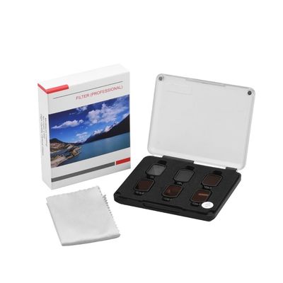 [Drone Parts] BRDRC UV CPL ND8 Lens Filters for DJI Mini 3 PRO Drone Camera Neutral Density Filter Set for DJI Mini 3 Optical Glass Accessory [Easy Installation] (Color : 6 in 1)