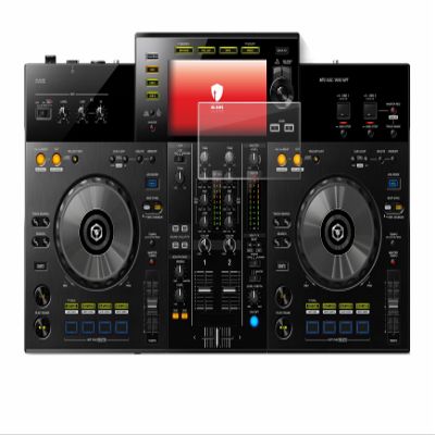upscreen Screen Protector Film compatible with Pioneer XDJ -RR - 9H Glass Protection, Extreme Scratch Resistant, 1-Pack, Clear