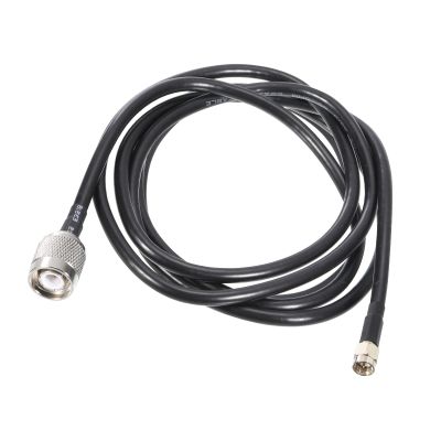 MECCANIXITY 1Pcs 6.5FT RG58 Coaxial Cables SMA Male to TNC Male Low Loss RF Coaxial Cable Black for CB,Amateur,Two-Way Radio,SWR Meter,Antenna,Walkie