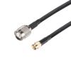 MECCANIXITY 1Pcs 6.5FT RG58 Coaxial Cables SMA Male to TNC Male Low Loss RF Coaxial Cable Black for CB,Amateur,Two-Way Radio,SWR Meter,Antenna,Walkie view 3