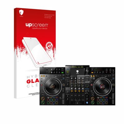 upscreen Screen Protector Film Compatible with Pioneer XDJ -XZ - 9H Glass Protection, Extreme Scratch Resistant