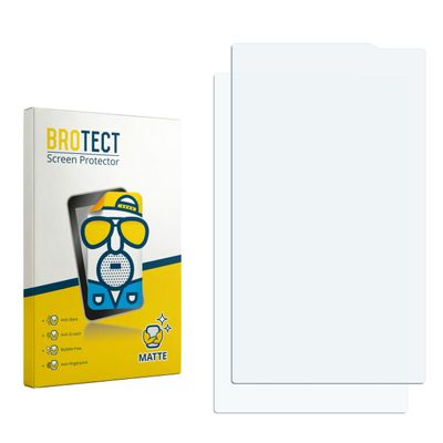 BROTECT 2-Pack Screen Protector Anti-Glare Compatible with Cowon Plenue R2 Screen Protector Matte, Anti-Fingerprint Protection Film