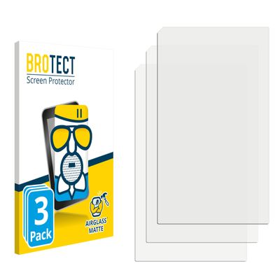 BROTECT Anti-Glare Glass Screen Protector Matte Compatible with Cowon Plenue 2 (3 Pack) - Anti-Scratch 9H Protection Film