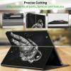 CGFGHHUY for Microsoft Surface Pro 9 Case 13 inch Lightweight Protective PU Leather Smart Stand Cover with Auto Wake Sleep Case for Microsoft Surface Pro 9 2022 - Man in Galaxy view 4