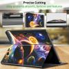 CGFGHHUY for Microsoft Surface GO 3 Case Lightweight Protective PU Leather Smart Stand Cover with Auto Wake Sleep Tablet Case for Microsoft Surface GO/GO 2/GO 3 - Planet view 4