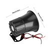 Restokki Alarm Siren, Ring Fire Alarm, DC12V 15W Wired Alarm Loudly Sound Horn with Bracket, for Home Security Protection System Indoor Outdoor, Garage Shed Alarm System view 4