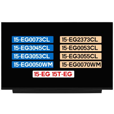 15.6" Touch Screen Replacement for HP Pavilion 15-EG 15T-EG 15-EG0073CL 15-EG2373CL 15-EG3045CL 15-EG0053CL 15-EG3053CL 15-EG3055CL 15-EG0050WM 15-EG0070WM M16342-001 L47876-LD2 FHD 40 pins