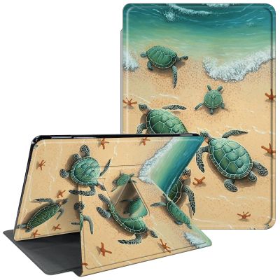 CGFGHHUY for Kindle Scribe Case for Kindle Scribe Cover 10.2 inch 360 Degree Rotating Stand Smart Cover with Auto Wake Sleep Tablet Case for Kindle Scribe 2022 - Baby Turtle