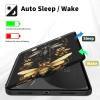 CGFGHHUY for Kindle Scribe Case for Kindle Scribe Cover 10.2 inch 360 Degree Rotating Stand Smart Cover with Auto Wake Sleep Tablet Case for Kindle Scribe 2022 - Moth Moon Sun view 3