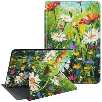 CGFGHHUY for Kindle Scribe Case for Kindle Scribe Cover 10.2 inch 360 Degree Rotating Stand Smart Cover with Auto Wake Sleep Tablet Case for Kindle Scribe 2022 - Watercolor Flower