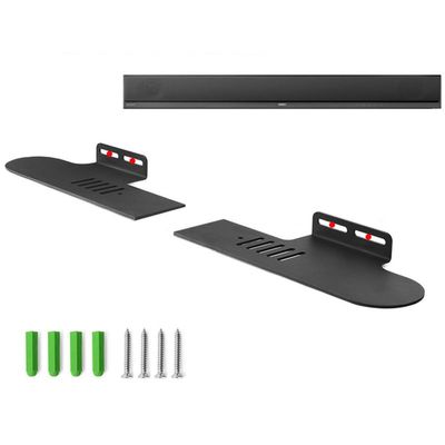 Compatible with Sony HT-CT800 / HT-Z9F Holder Wall Mount Sony HT-CT800 / HT-Z9F Stand Accessories with Integrated Cable Management, Smart Home Speaker Accessories Rack (Black) 1 Piece