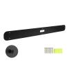 Aokicase Compatible with Sonos Playbar Wall Mount, Sonos Playbar Stand Accessories with Integrated Cable Management, Smart Home Speaker Accessories Rack (SONOS Playbar, Black) 1 Piece view 1