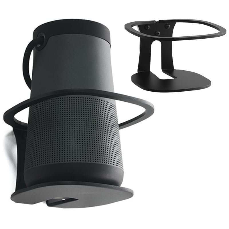 Aokicase Compatible with Linksys AC3900M Holder Wall Mount Linksys AC3900M Stand Accessories, Smart Home Speaker Accessories Rack (Linksys AC3900M, Black) 2 Pieces