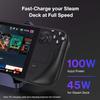 iVANKY 4K@144Hz Steam Deck Dock, 8-in-1 Docking Station for ASUS ROG Ally X/Legion Go/MSI Claw, ROG Alloy/Valve Stream Deck OLED Hub, HDMI 2.1, 1Gbps Ethernet, 3*USB-A 3.0, 100W Charge view 4