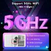 5GWiFi Upgrade Car Stereo Radio for Chrysler 200 200C 2015 2016 2017 2018 2019 - Biorunn 8-Core Wireless Carplay Android Auto GPS Navi - 2GB+32GB 10.1 Inch Blue-Tooth RDS FM AM DSP view 4