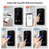 QTTYELOK Wireless WiFi Tuya Access Control System Kit Waterproof IP68 RFID Keypad 125KHz 13.56MHz + Door Electric Strike Lock + DC12V Power Supply, Smart APP Remote Control view 3