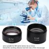 2Pcs Microscope Objective Lens, 0.7X 0.5X Aluminum Alloy Lightweight Microscope Auxiliary Objective Lens, Lightweight Auxiliary Objective Lenses for Scientific Research view 2