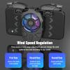 Gugxiom Mobile Game Controller with Cooling Fan, Mobile Controller with Phone Cooler, RGB Light, for 2.6-3.5 inch iOS and Android Phone [video game] view 4