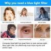 AIZYR Computer Blue Light Blocking Screen Anti UV Anti-Scratch Frame Hanging Type Screen Protector, Help You Sleep Better,27 in 16:9 (612 * 356) mm view 3
