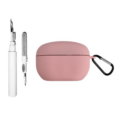 2 in 1 SKPY Anti-Fall Case for Sony WF-1000XM5 Full Body Shockproof PC Hard Shell Cover with Carabiner Cleaning Tools for Boys Girls Womens Mens Teens