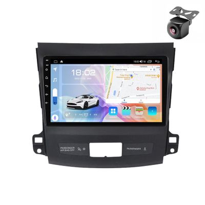 Android 12 System for Mitsubishi Outlander XL 2 for Citroen C-Crosser 2007-2013 Car Stereo Radio with Camera Built-in Car-Play Android Auto GPS Navigation Touch Screen Upgrade (M200S 8core 2+32G)