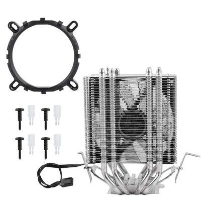 4 Heat Pipe CPU Cooler for LGA, PC Heat Dissipation System and CPU Cooling for Gaming