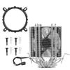 4 Heat Pipe CPU Cooler for LGA, PC Heat Dissipation System and CPU Cooling for Gaming view 1