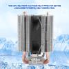 4 Heat Pipe CPU Cooler for LGA, PC Heat Dissipation System and CPU Cooling for Gaming view 4