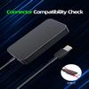 135W AC Slim Tip Charger Replacement for Lenovo Ideapad Gaming 3 L340 3-15IHU6 3-15IMH05 3-15IAH7 3-15IHU6 3-15ACH6 3-15ARH05 3-15ARH7 3-16ARH7 3-16IAH7 L340-15IRH L340-17IRH Laptop Power Adapter view 2