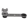 Pilipane for Microphone and Accessories, Versatile Triple Cold Shoe Extension Bracket, Aluminum Alloy Mount Adapter for Tripod, Vlog and Interview Accessories() view 1
