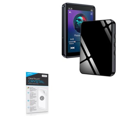 BoxWave Screen Protector Compatible with PtevSoh MP3-303-16GB - ClearTouch Crystal (2-Pack), HD Film Skin - Shields from Scratches