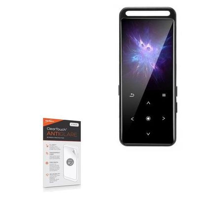 BoxWave Screen Protector Compatible with Benjie MP3 Player M6 - ClearTouch Anti-Glare (2-Pack), Anti-Fingerprint Matte Film Skin