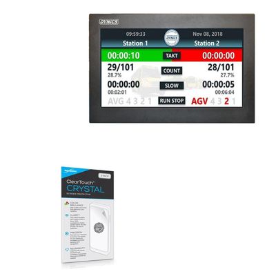 BoxWave Screen Protector Compatible with Dynics SW (15.6in) - ClearTouch Crystal (2-Pack), HD Film Skin - Shields from Scratches