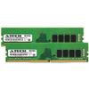A-Tech 32GB Kit (2x16GB) RAM for GIGABYTE B360N WIFI, B365 HD3, B365M H, GA-A320-DS3, GA-B250M-DS3H, GA-Z170X-UD5 TH, GA-Z270X-UD3, H310M S2V | DDR4 2666MHz PC4-21300 DIMM Non-ECC UDIMM Memory Upgrade view 2